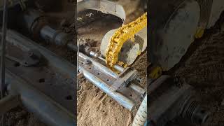 Lathe and repair Tilt Bracket Excavator and Bulldozer Ep 13  Long Machinery [upl. by Eniagrom]