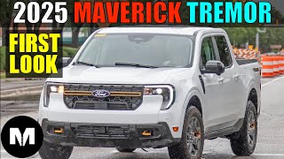 2025 Ford Maverick Tremor Caught With No Camo [upl. by Oruhtra]