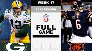 Green Bay Packers vs Chicago Bears FULL GAME  NFL 2013 Season Week 17 [upl. by Aretina559]