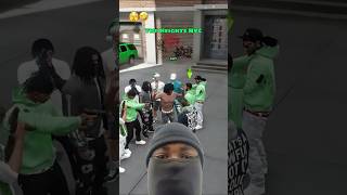 biggest gang in the heights NYC but gta funnyskits short [upl. by Ariam]