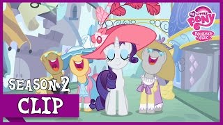 Rarity Becomes Popular Sweet and Elite  MLP FiM HD [upl. by Rafat]