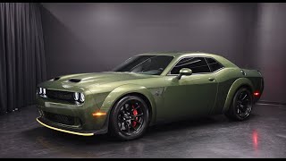 2023 Dodge Challenger SRT Hellcat Redeye Widebody Revs  Walkaround in 4k HDR [upl. by Ardek]