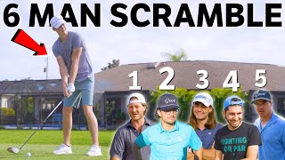 Playing an EPIC 6 Man Scramble in Florida [upl. by Fonseca158]