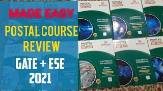 Madeeasy ESE GATE PSU 2021 Postal Study package Course review [upl. by Ahsuatal618]