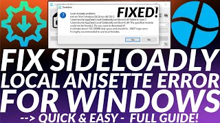 Fix Sideloadly anisette error  Fix Sideloadly login failed error  Fix libxml2dll not found error [upl. by Russom]