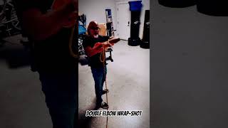 Rope Dart Tutorial  Double Elbow Wrap Into A Shot Demo of Application by Piercing a Target 🎯 [upl. by Savihc]