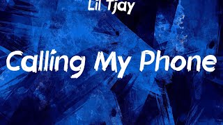 Lil Tjay  Calling My Phone Lyrics [upl. by Aihsined]