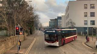 Lothian Buses ⤴️ Granton  Penicuik 47 [upl. by Nylaehs]