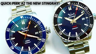 The New Oceanica Stingray 200M Dive Watch  Quick Look  Best Microbrand watch of the year [upl. by Gertrud]