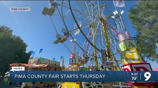 Pima County Fair Opens Thursday [upl. by Eilema]