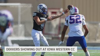 QB Hunter Dekkers is showing out at Iowa Western Community College [upl. by Jess409]