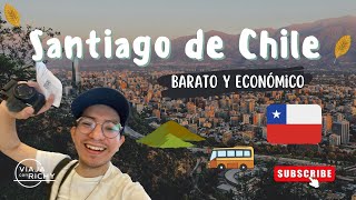 ¿Qué hacer en Santiago de Chile  ITINERARIO PARA 3 DÍAS [upl. by Sabelle]