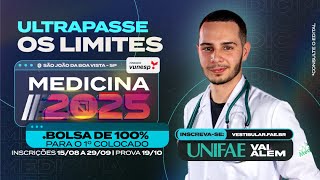 Inscrições abertas  Vestibular Medicina UNIFAE 2025 [upl. by Eissoj707]