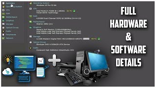 How to get full Hardware amp Software details of Windows PC  Speccy  CreatorShed [upl. by Lemor580]