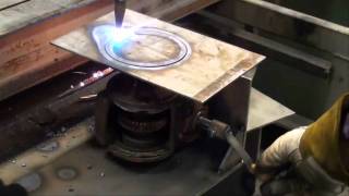 MACHINE SHOP TIPS 39 Flame Cutting Circles Part 2 tubalcain [upl. by Guido]