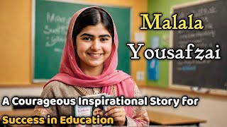 Malala Yousafzai  A Courageous Inspirational Story for Success in Education [upl. by Aislehc168]