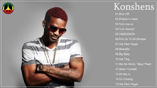 Konshens Greatest Hits  Best Songs Of Konshens [upl. by Delanty]