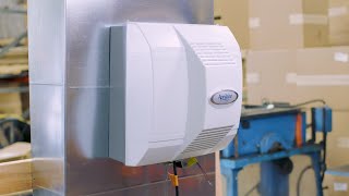 Installing AprilAire Automatic Fan Powered Humidifier Model 700 [upl. by Elad]