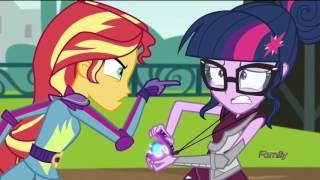 MLP Equestria Girls  Friendship Games Twilight only wants to learn magic HD [upl. by Neall]