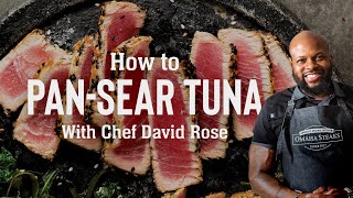 How to PanSear Tuna [upl. by Thalia]