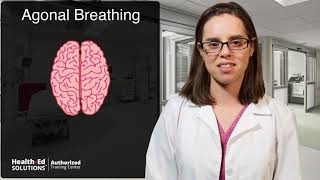 Agonal Breathing Explained  CPR Certification Institute [upl. by Eahsel]