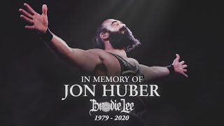 AEW Pays Tribute to Jon Huber aka Brodie Lee  AEW Brodie Lee Celebration of Life 123020 [upl. by Sola]