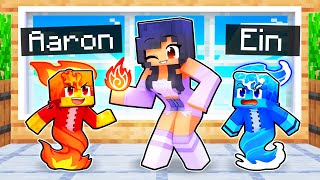 Turning my FRIENDS into ELEMENTALS in Minecraft [upl. by Egni]