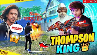 New EVO Thompson🔥 Headshot Machine ft Carryminati amp Pathaan  Free Fire [upl. by Galer]