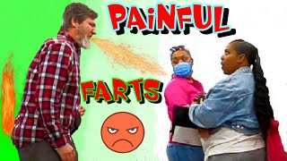 FARTING with PAINFUL Grunting amp Straining 😖💩 Funny Fart Prank 🤣 [upl. by Ainatnas]