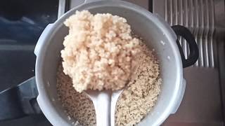 How to cook Foxtail millet  Foxtail millet riceNavane anna [upl. by Irrek]