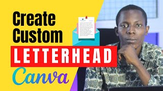 How to create custom letterheads in Canva and Microsoft Word [upl. by Aekal]