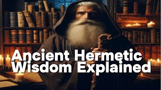 Introduction to Hermetism  The Ancient Wisdom of Hermes Trismegistus [upl. by Ardnuaed]