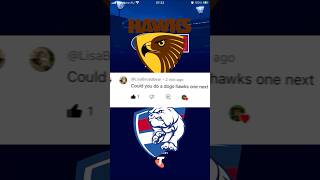 Hawthorn Vs Western Bulldogs afl aflfinals afl2024 footy vfl aflw [upl. by Drud908]