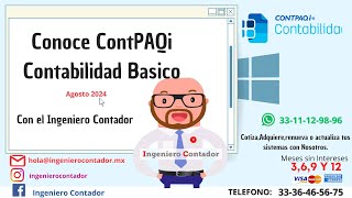 Curso Basico ContPAQi Contabilidad 060824 contpaqi capacitación contabilidad [upl. by Emmerie920]