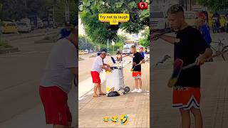 Try not to laugh 🤣 funny foryou shorts funnyvideo [upl. by Llezniuq]