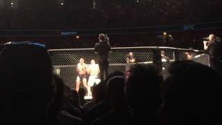 UFC Stockholm Alexander Gustafsson knocks out Glover Teixeira [upl. by Keare]