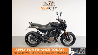 Husqvarna Svartpilen 125 Black 640 Miles Used [upl. by Analaj]