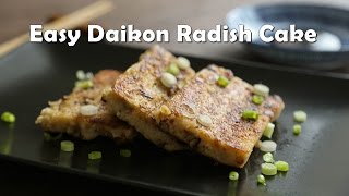 How to make Chinese Daikon Radish Cake 蘿蔔糕 recipe [upl. by Oflunra660]