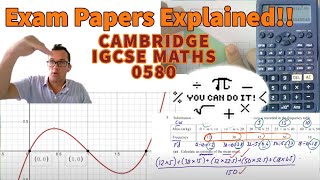 IGCSE Maths 0580 MayJune 2023 Paper 21 EXTENDED 058021MJ23 [upl. by Romanas]