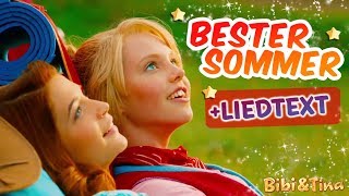 Bibi amp Tina  DER BESTE SOMMER jetzt mit LYRICS zum Mitsingen [upl. by Mag707]