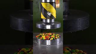 Candy Crush Vs 150 Ton Hydraulic Press Crushing 🍭🍬 shorts hydraulicpress satisfying candycrush [upl. by Llenyar919]