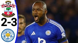 Southampton vs Leicester City 23 Jordan Ayew Goal All Goals and Extended Highlights [upl. by Tudela]