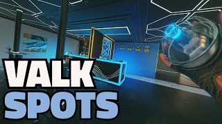 The BEST Valk Camera Spots on EVERY Map  Rainbow Six Siege [upl. by Halda]