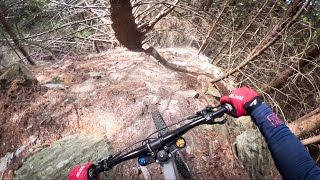 THE STEEPEST MTB TRACK I’VE RIDDEN [upl. by Nylrad538]