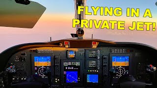 Flying on a PRIVATE JET VLOG  Heading Home [upl. by Yci]