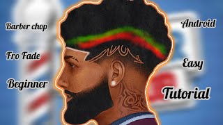 How To Make Patterns And Tattoos In Barber Chop Game [upl. by Cybill202]