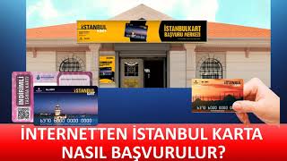 İnternetten İstanbul Kart Başvurusu Nasıl Yapılır İSTANBUL KART NASIL ALINIR [upl. by Lewanna162]