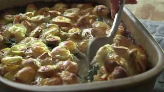 Chicken Tartiflette Recipe  delicious Magazine [upl. by Halika]