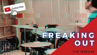 The Wrecks  FREAKING OUT Drum Cover Mike Villarreal [upl. by Okiek]