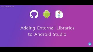 Adding External Library in Android Studio [upl. by Nolra325]